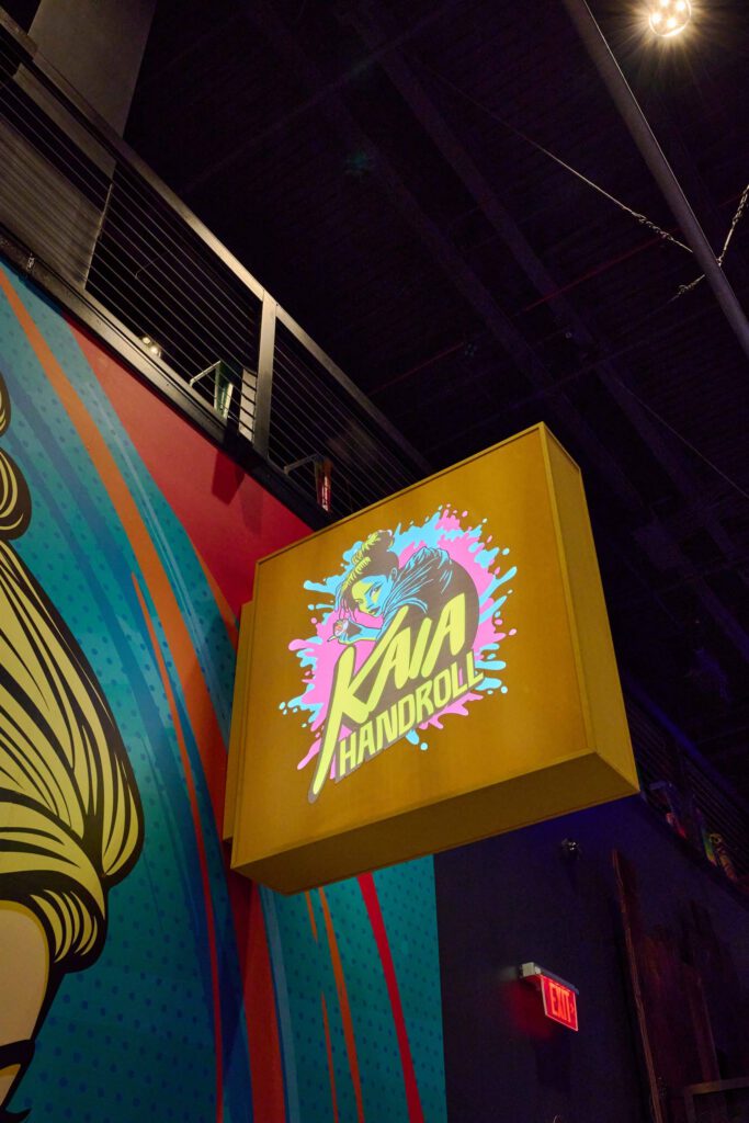 Kalb Industries completed a restaurant tenant improvement for Kaia Handroll Sushi Restaurant.