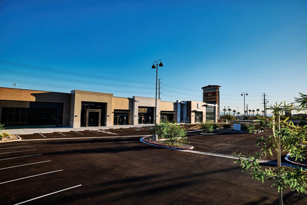 Kalb Industries completed a ground-up construction project for The District at Green Valley Ranch.