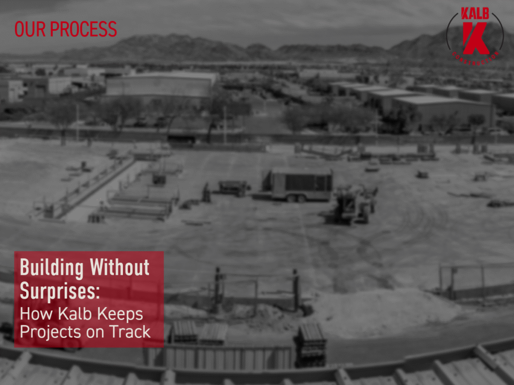 Building without suprises