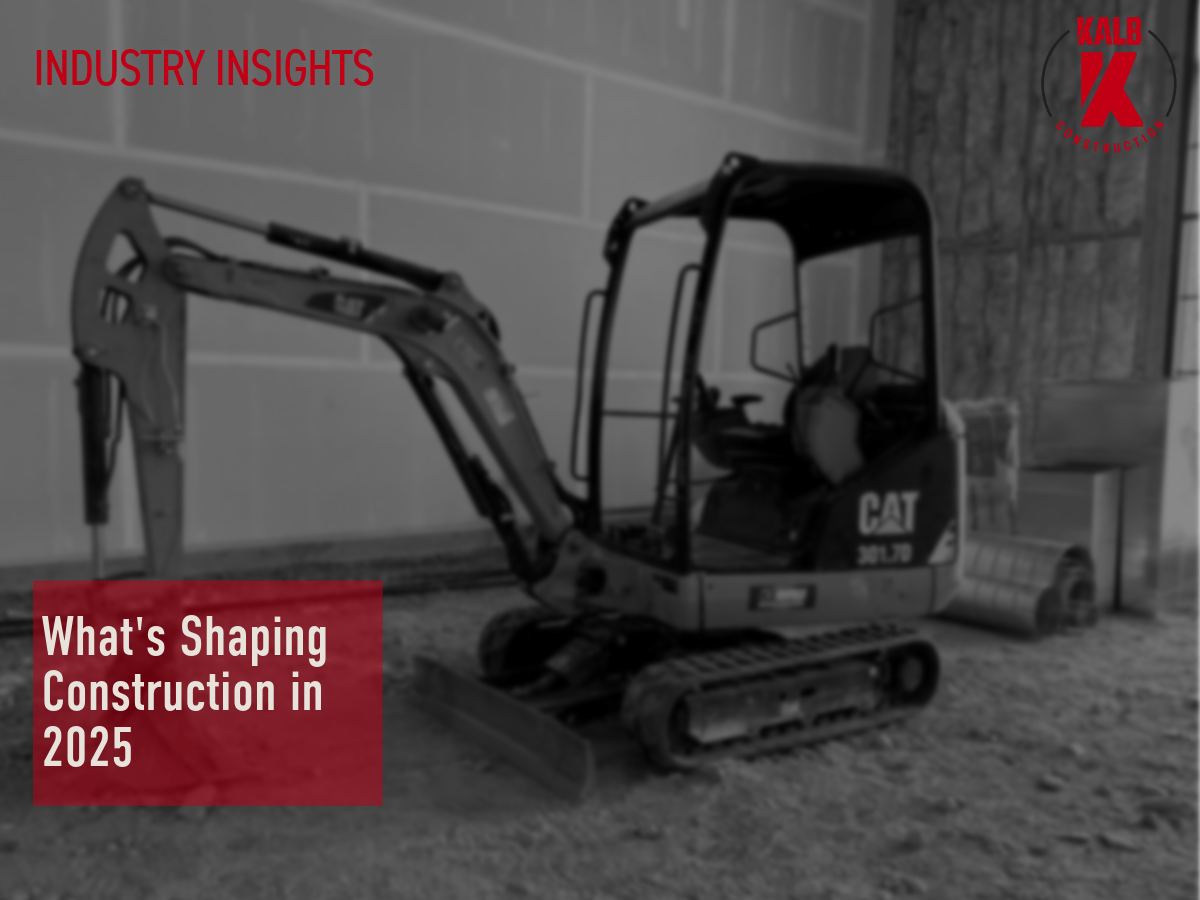What's shaping construction in 2025?